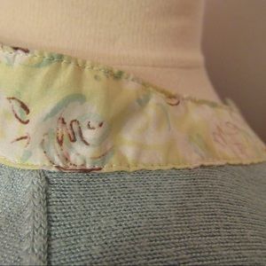 Anthropologie Sweaters - HWR Monogram Rare Fabric-Trimmed Snap Cardigan Anthropologie Sweaters - HWR Monogram Rare Fabric-Trimmed Snap Cardigan
